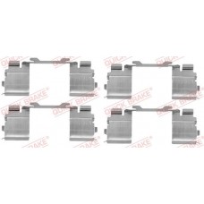 109-1730 QUICK BRAKE Комплектуючі колодки дискового гальма