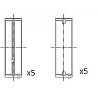 BM1004-050 FAI AutoParts Підшипник колінвала