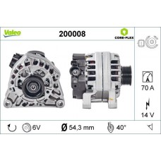 200008 VALEO Генератор
