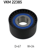 VKM 22385 SKF Паразитный / Ведущий ролик, Зубчастий ремінь