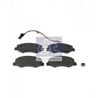 6.95123 DT Spare Parts Комплект гальмівних колодок дисковий гальм