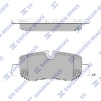 SP4130 Hi-Q Комплект гальмівних колодок дисковий гальм