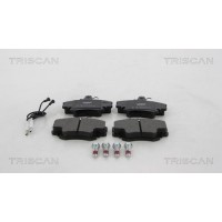8110 25027 TRISCAN Комплект гальмівних колодок дисковий гальм