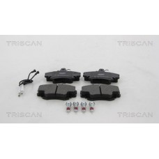 8110 25027 TRISCAN Комплект гальмівних колодок дисковий гальм
