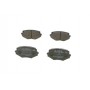 0 986 494 080 BOSCH Комплект гальмівних колодок дисковий гальм
