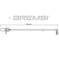 WI0914 BREMSI Сигналізатор зносу гальмівних колодок