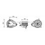 MS8618 AVA QUALITY COOLING Вентилятор салону