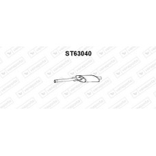 ST63040 VENEPORTE Предглушник вихлопних газів