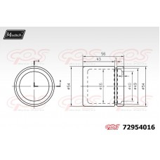 72954016 MAXTECH Поршень корпус скоби гальма