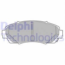LP3613 DELPHI КомплеК т гальмівних колодок, дискове гальмо