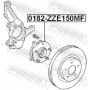 0182-ZZE150MF FEBEST Ступиця колеса