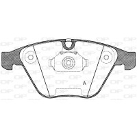 BPA0857.30 OPEN PARTS Комплект гальмівних колодок дисковий гальм
