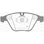 BPA0857.30 OPEN PARTS Комплект гальмівних колодок дисковий гальм