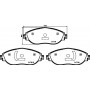 8DB 355 031-751 HELLA PAGID Комплект гальмівних колодок дисковий гальм