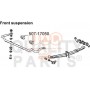 507-17050 IAP QUALITY PARTS Опора стабілізатора