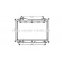 SZ2104 AVA QUALITY COOLING Радіатор охолодження двигуна