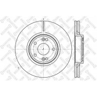 6020-3932V-SX STELLOX Гальмівний диск