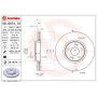 09.9074.11 BREMBO Гальмівний диск