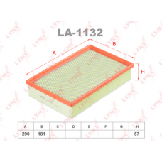 LA-1132 LYNXauto Повітряний фільтр
