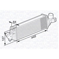 Интеркулер MAGNETI MARELLI 351319203330