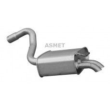 07.204 ASMET Глушник вихлопних газів кінцевий