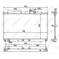 WG1722739 WILMINK GROUP Радіатор охолодження двигуна