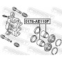 0176-AE110F FEBEST Поршень корпус скоби гальма
