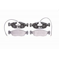 8DB 355 007-711 HELLA Комплект гальмівних колодок дисковий гальм