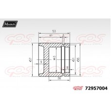 72957004 MAXTECH Поршень корпус скоби гальма