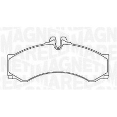 363916060324 MAGNETI MARELLI КомплеК т гальмівних колодок, дискове гальмо