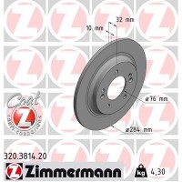320.3814.20 ZIMMERMANN Гальмівний диск