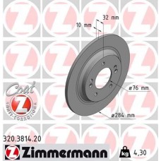 320.3814.20 ZIMMERMANN Гальмівний диск