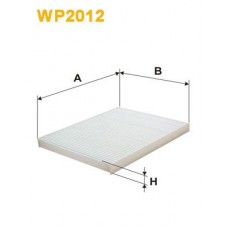 WP2012 WIX FILTERS Фільтр повітря у внутрішньому просторі
