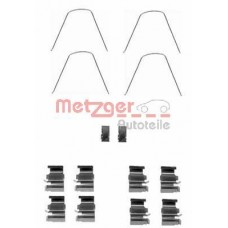 109-1651 METZGER Комплектуючі колодки дискового гальма