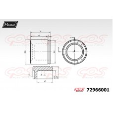 72966001 MAXTECH Поршень корпус скоби гальма