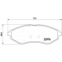 P 24 048 BREMBO Комплект гальмівних колодок дисковий гальм