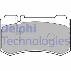 LP1842 DELPHI Комплект гальмівних колодок дисковий гальм
