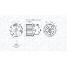 069412371010 MAGNETI MARELLI Вентилятор салону