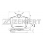 BS-1012 ZEKKERT Комплект гальмівних колодок дисковий гальм