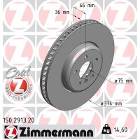 150.2913.20 ZIMMERMANN Гальмівний диск