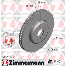 150.2913.20 ZIMMERMANN Гальмівний диск