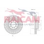 RD00222 RAICAM Гальмівний диск