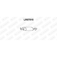 LR07015 VENEPORTE Предглушник вихлопних газів