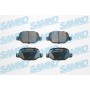 5SP1265 SAMKO Комплект гальмівних колодок дисковий гальм