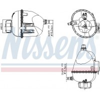 996317 NISSENS Компенсаційний бак охолоджувальна рідина