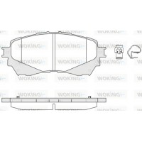 P1438304 WOKING КомплеК т гальмівних колодок, дискове гальмо