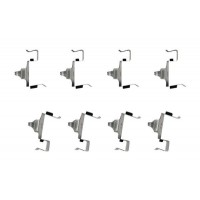 1 987 474 695 BOSCH Комплектуючі колодки дискового гальма