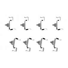 1 987 474 695 BOSCH Комплектуючі колодки дискового гальма