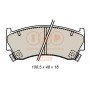 704-13088 IAP QUALITY PARTS Комплект гальмівних колодок дисковий гальм