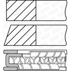 WG2046408 WILMINK GROUP Комплект поршневих кілець